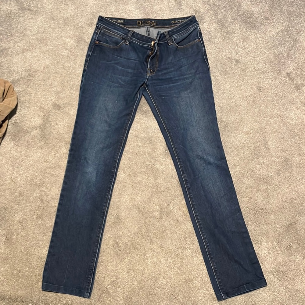 DL1961 Grace High-Rise Straight womens jeans, sz 28